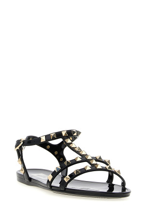 Valentino Garavani 'Rockstud' sandals Black