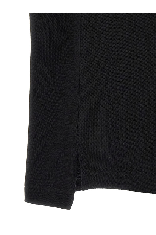 Press polo shirt Black