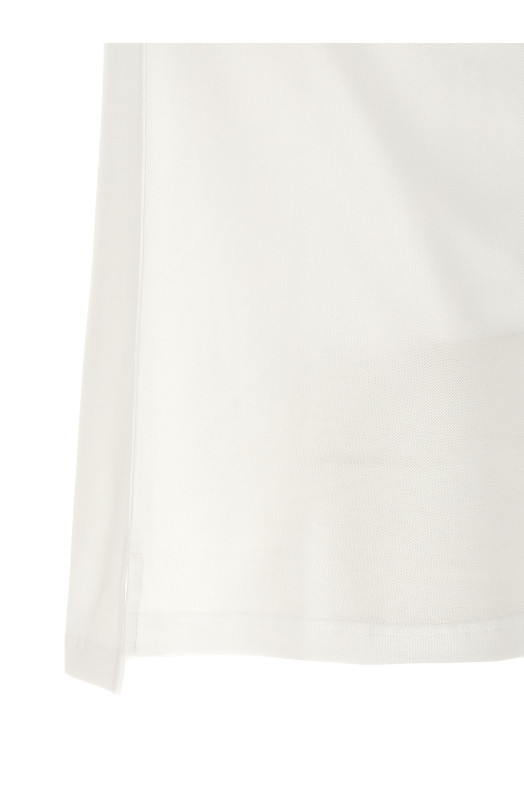 Press polo shirt White