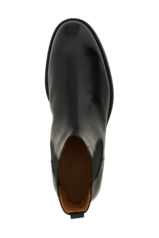 Ботильоны «Челси», черные TOD'S XXM75L00P20D90B999