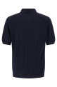 Wool polo shirt Blue