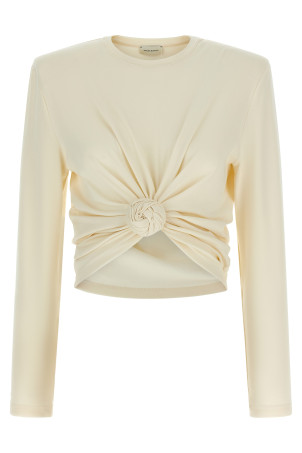 'Blouse 14 Cream' sweater White