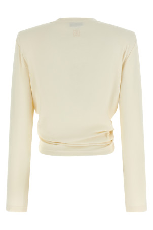 'Blouse 14 Cream' sweater White