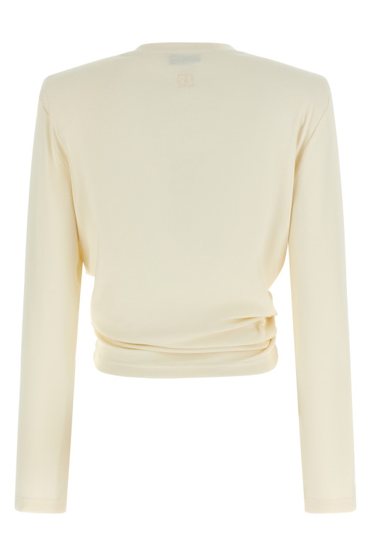 'Blouse 14 Cream' sweater White