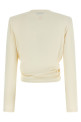 'Blouse 14 Cream' sweater White