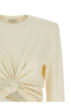 'Blouse 14 Cream' sweater White