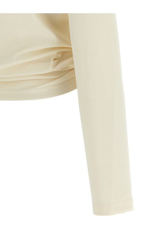 'Blouse 14 Cream' sweater White