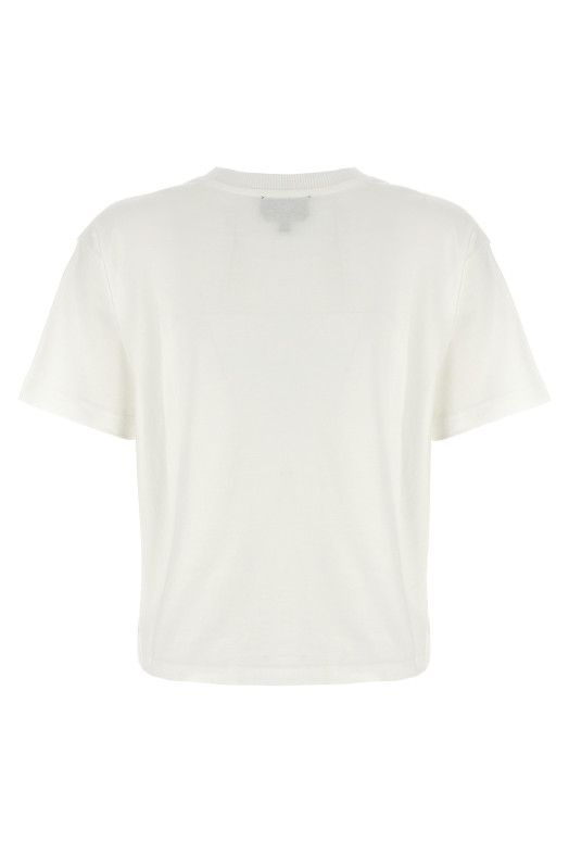 'Boxy Micro Logo' T-shirt Black-grey