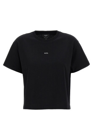 Футболка «Boxy Micro Logo», чорно-сіра COHBWF26387TZC