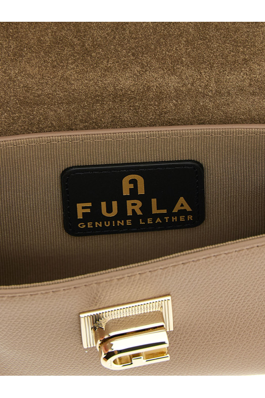 'Furla 1927' mini crossbody bag Beige