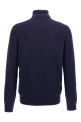Cashmere turtleneck sweater Blue