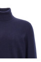 Cashmere turtleneck sweater Blue