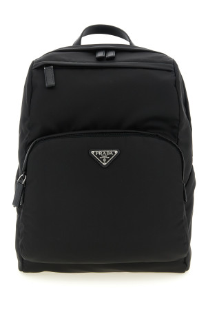Re-nylon backpack Black