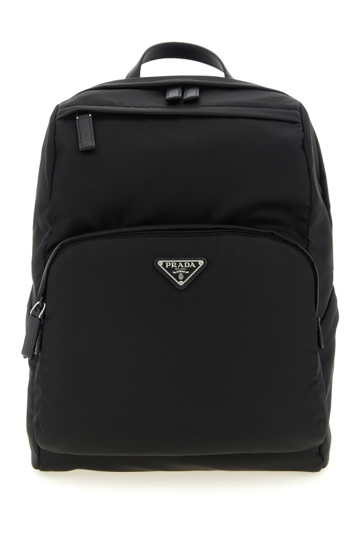 Рюкзак из нейлона, чёрный PRADA 2VZ104VOOO2DMGF0002