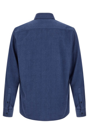 Herringbone shirt Blue