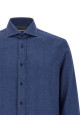 Herringbone shirt Blue