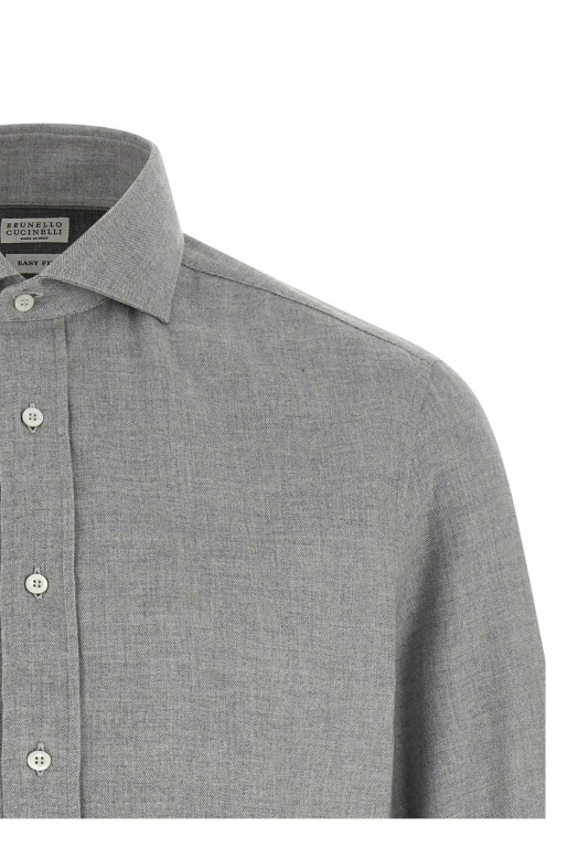 Cotton shirt Gray
