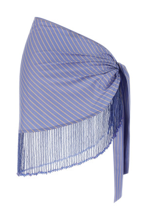 'Dolly' sarong skirt BLUE