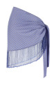 'Dolly' sarong skirt BLUE