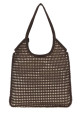Коричневая вязаная крючком сумка для покупок Ivy от MIU MIU (5BG231VOBY2I0C)