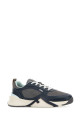 Two-tone leather and suede Fendi Flow sneakers FENDI (7E1925AY1W)