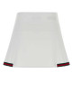 White poplin mini skirt GUCCI (846659ZAJP1)