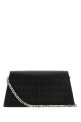 Black leather mini Skull crossbody bag Black ALEXANDER MCQUEEN (8746981HBT2)