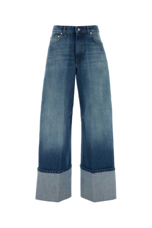Denim wide-leg jeans GIVENCHY (BW51AZ517Z)