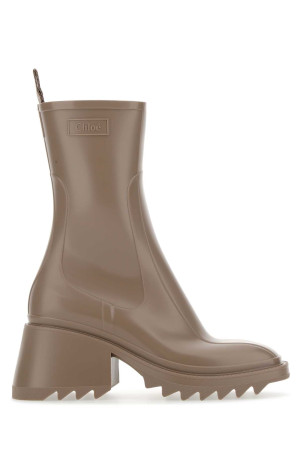 Dove grey PVC Betty boots CHLOE (CHC19W239G8)