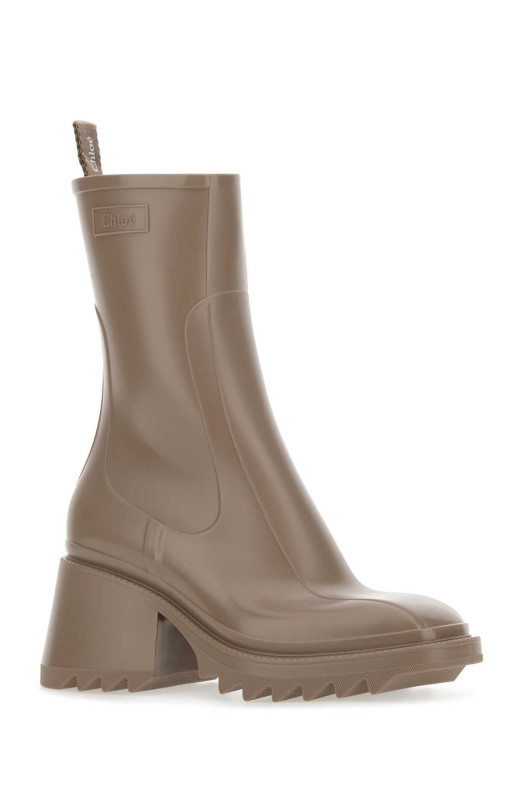 Dove grey PVC Betty boots CHLOE (CHC19W239G8)