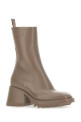 Dove grey PVC Betty boots CHLOE (CHC19W239G8)