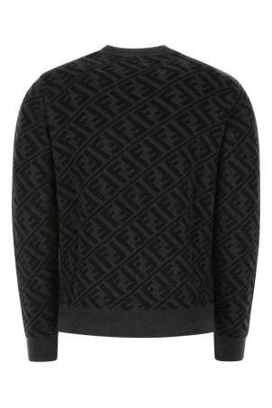 Embroidered wool blend sweater FENDI (FZX005ALJX)
