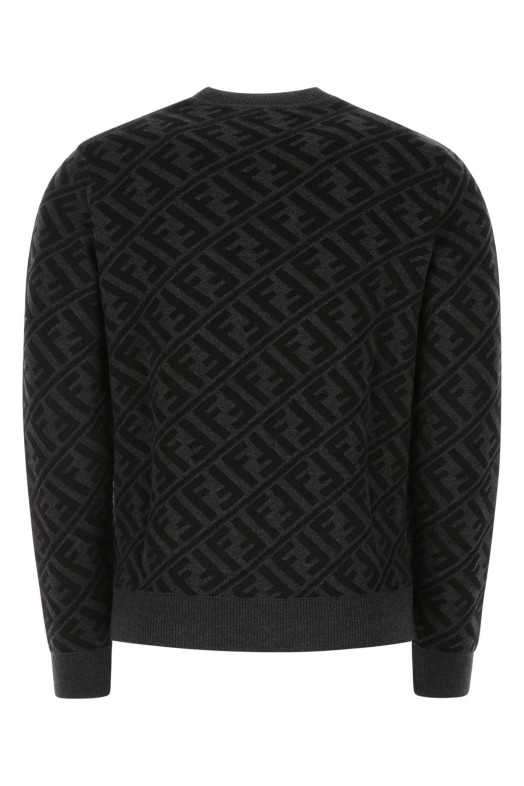 Embroidered wool blend sweater FENDI (FZX005ALJX)