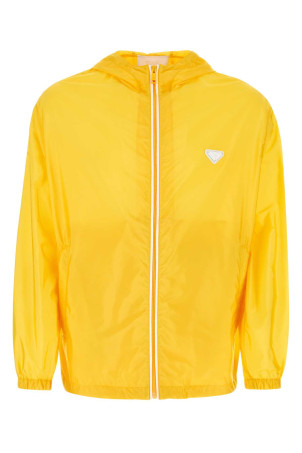 Yellow Re-Nylon windbreaker PRADA (SGC530S2321WQ9)