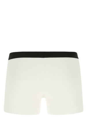 White stretch cotton boxer White TOM FORD (T4LC31040)