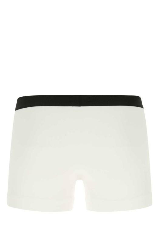 Белые боксеры из эластичного хлопка TOM FORD (T4LC31040)