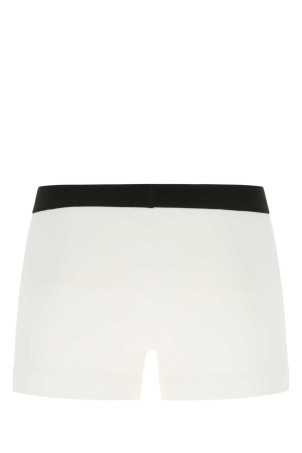 White stretch cotton boxer set White TOM FORD (T4XC31040)