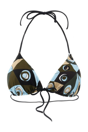 Бюстгальтер для бікіні «Трикутник», різнокольоровий EMILIO PUCCI 6HMX236H865P18