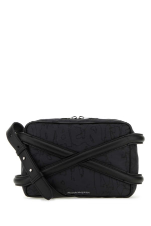 Black nylon Harness crossbody bag Black ALEXANDER MCQUEEN (7262921AAQ0)