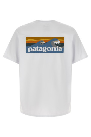 'Boardshort Logo Pocket Responsibili-Tee®' T-shirt White