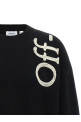 'Vertical Bookish' sweater Black-grey
