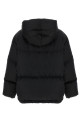 Re-Nylon maxi down jacket Black