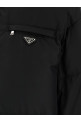 Re-Nylon maxi down jacket Black