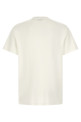 Aged effect patch T-shirt Blue