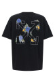 Футболка «Arrow Out Flower», черная 2FA00644TW036W036