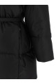 Re-Nylon maxi down jacket Black