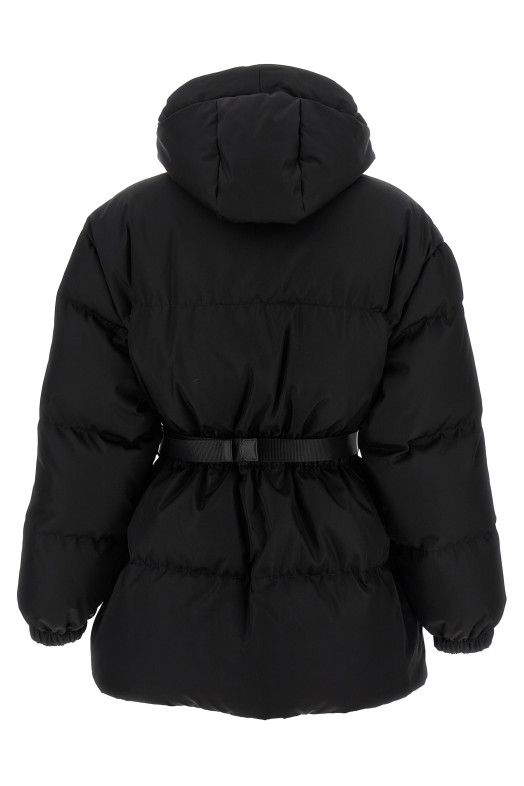 Pouch down jacket Black