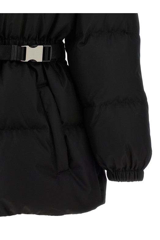 Pouch down jacket Black