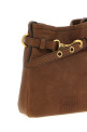 Nappa leather shoulder strap Brown