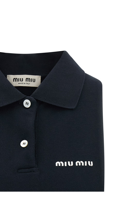 Топ-поло «Blue» MIU MIU MJT738SOOO14RWF0008
